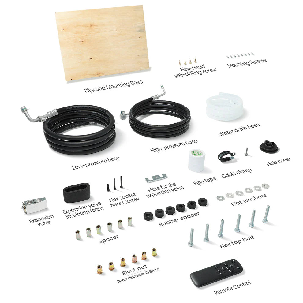 12V Mini Split AC System - 12000 BTU