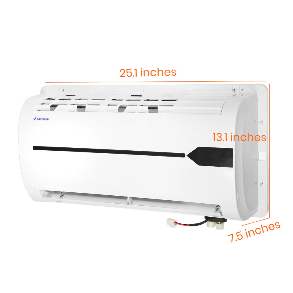 12V Mini Split AC System - 12500 BTU