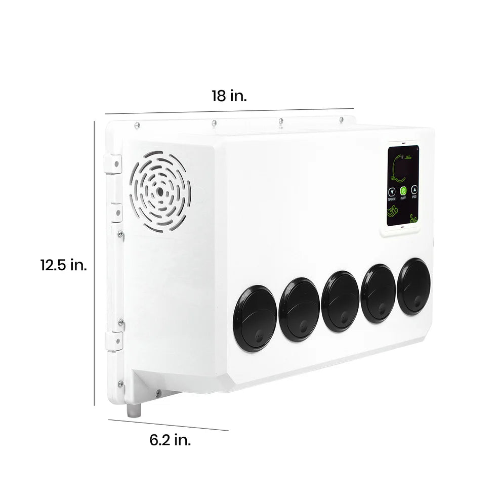 12V Mini Split AC System - 12000 BTU