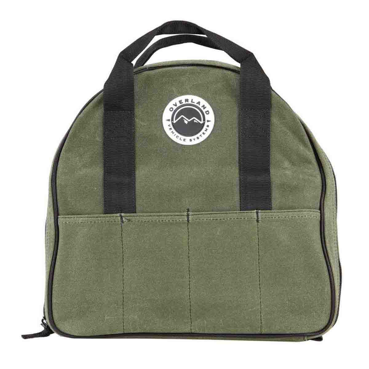 Jumper Cable Storage Bag – Heavy-Duty #16 Waxed Canvas Organizer