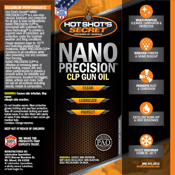 NANO Precision CLP Gun Oil