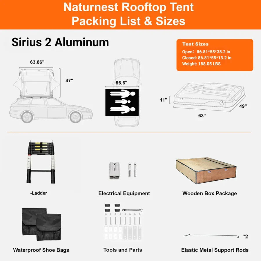 Naturnest Sirius 2 Aluminum