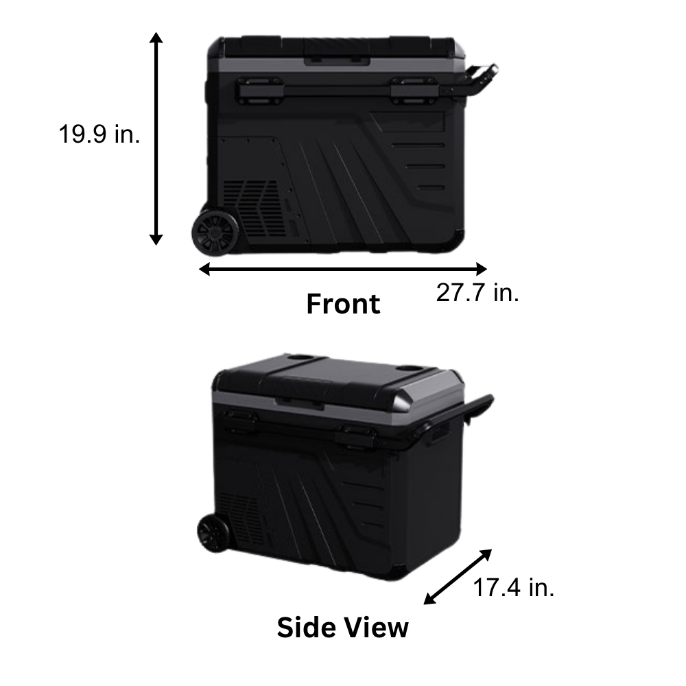 B-COOL Camper Cooler, 12V & 24V DC Portable Fridge & Freezer