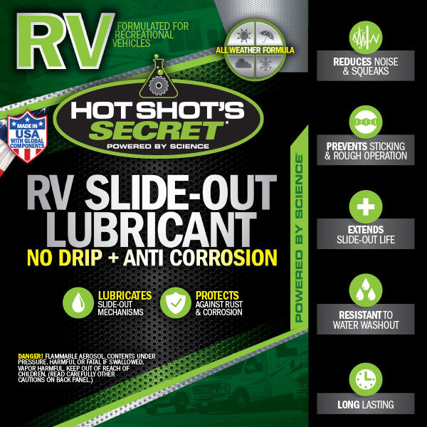 RV Slide-Out Lubricant