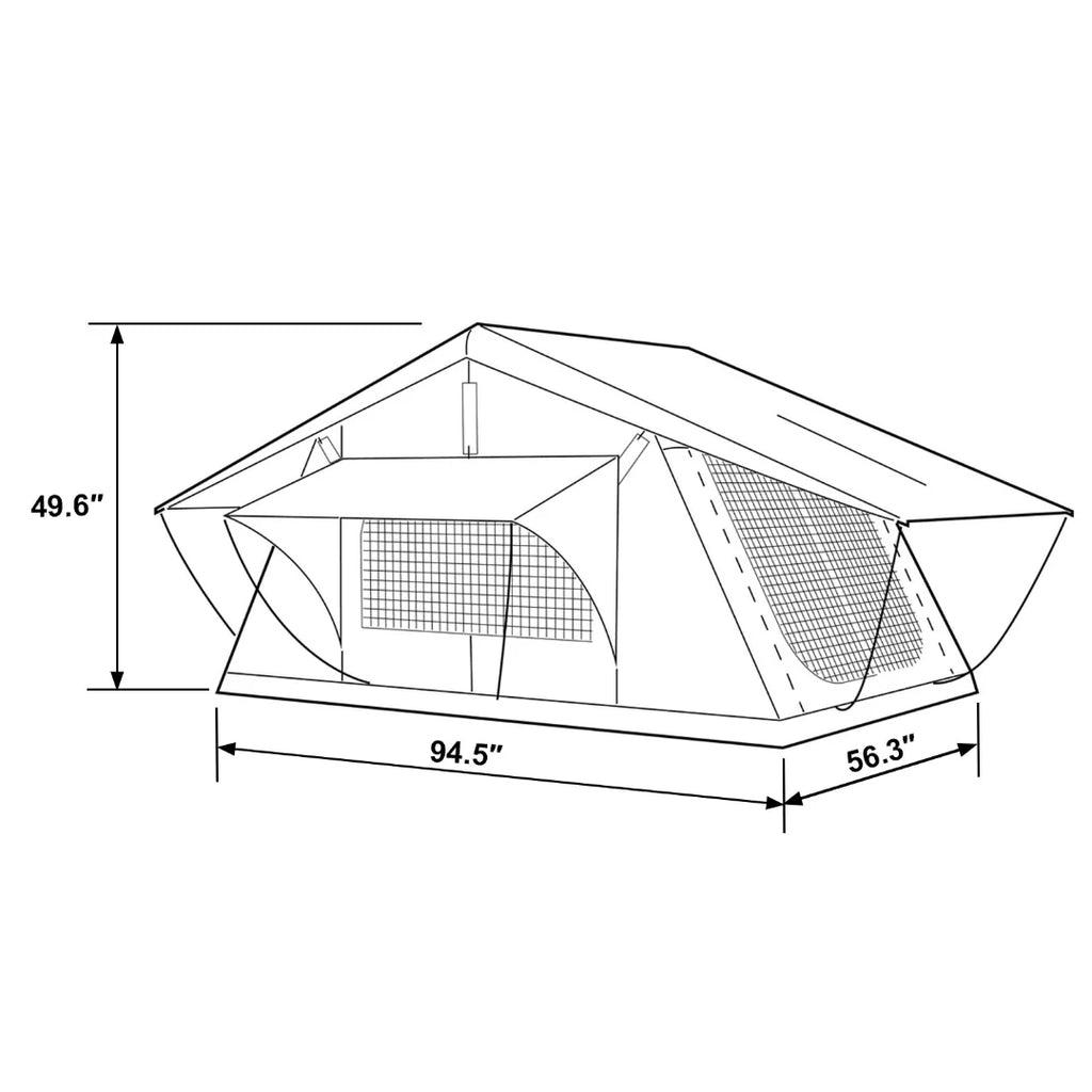 OPENROAD Soft Roof Top Tent