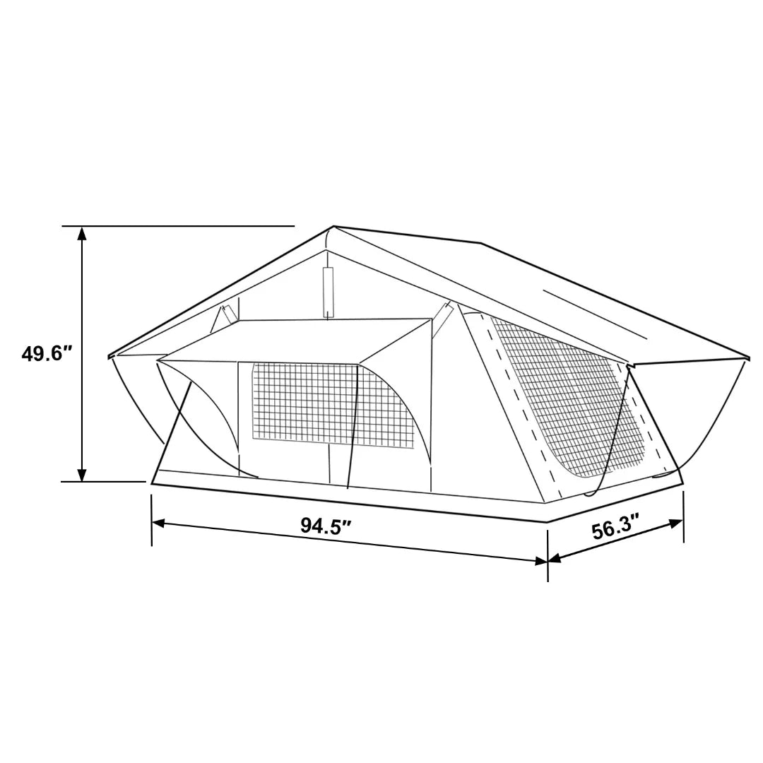 OPENROAD Soft Roof Top Tent